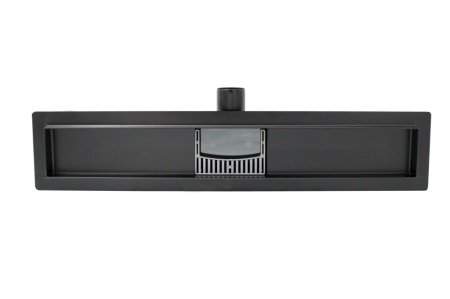 Rigola din inox CLASSIC NEGRU 400x70 - Img 4