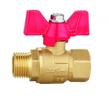 Robinet sfera tip fluture 1/2" FI-FE