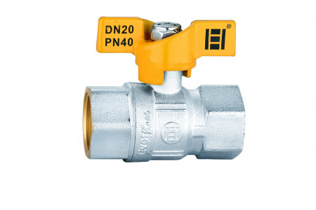 Robinet tip fluture pentru gaz 3/8"FF