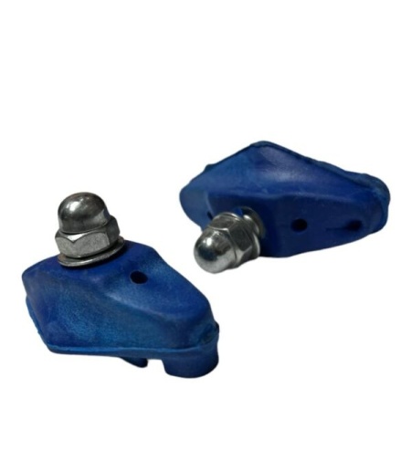 Saboti frana de bicicleta ,2 pe set – albastru