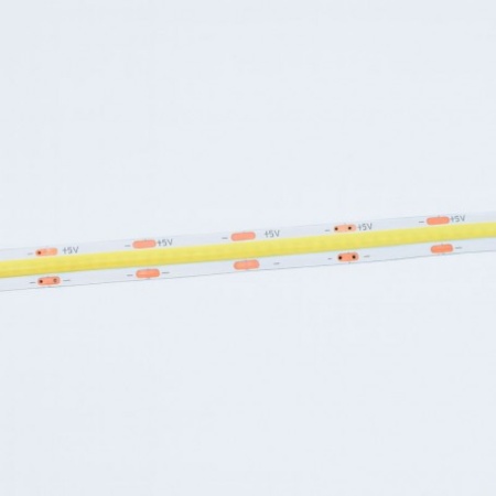 Banda Led Cob USB 5V, Lumina Alb-Rece 6500K, 6W/ml, 300led/ml, RA80, Interior IP20 - 5m/Rola - Img 3