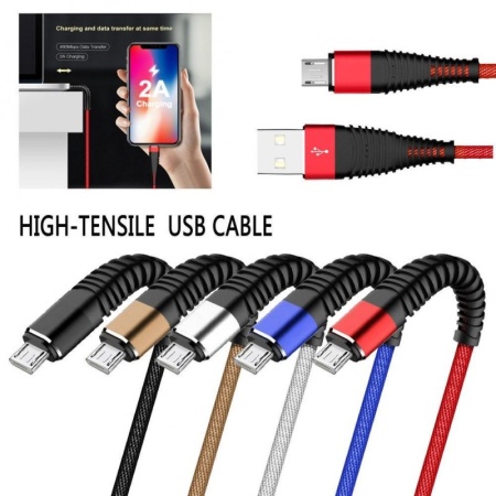 Cablu USB 3.0 - Micro panzat Treqa, lungime 100 cm - Img 3