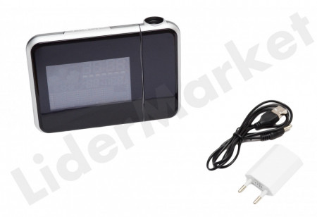Ceas de camera cu proiectie continua si afisaj color, alimentare 220V - Img 3