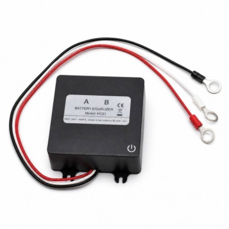 Egalizator Acumulatori 24V cu Afișaj Dublu LED pentru 2 Baterii 12V HC01 - Img 4