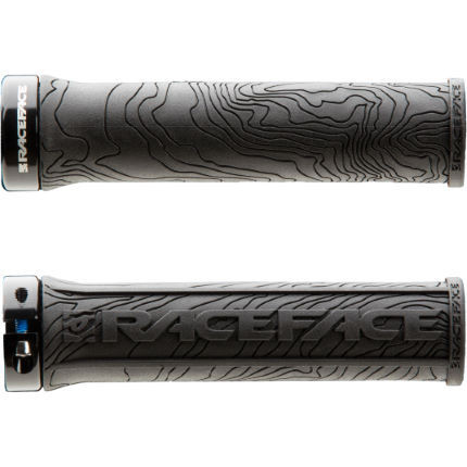 Gripuri Mansoane RACE FACE GRIP HALF NELSON W/LOCK negru - Img 2
