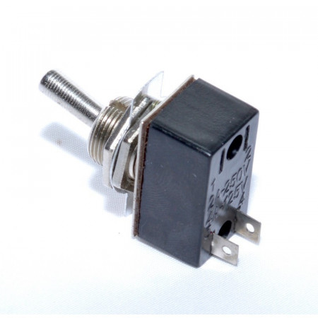 Intrerupator Basculant ON-OF Metal, 2P / 2A-250V - Img 2