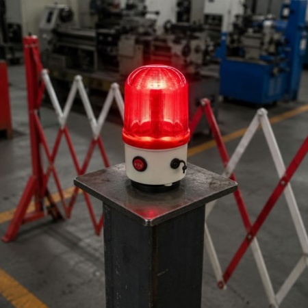 Lampa Avertizare Luminoasa si Sonora 105 dB, cu Acumulator si Magnet, ND-10J-B - Img 5