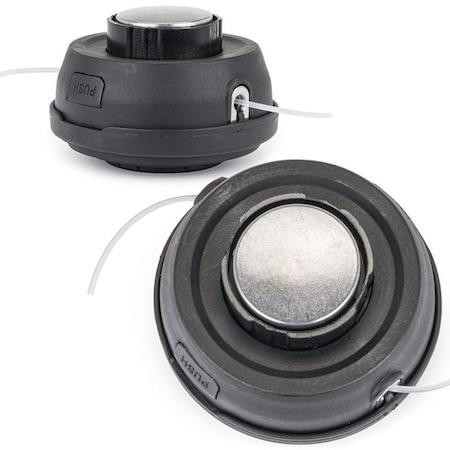 Mosor negru cu rulment pentru motocoasa, filet tambur 10mm stanga - Img 3