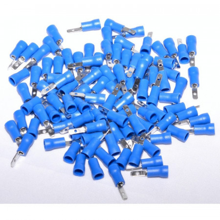 Papuci Electrici Albastru Tata 2,8mm ,100buc/set - Img 2