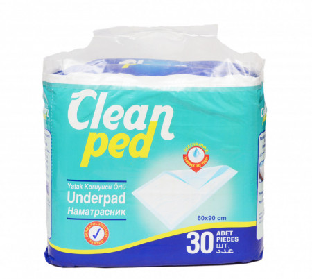 Paturici absorbante pentru pat Clean Ped 60 x 90 cm, 30 buc