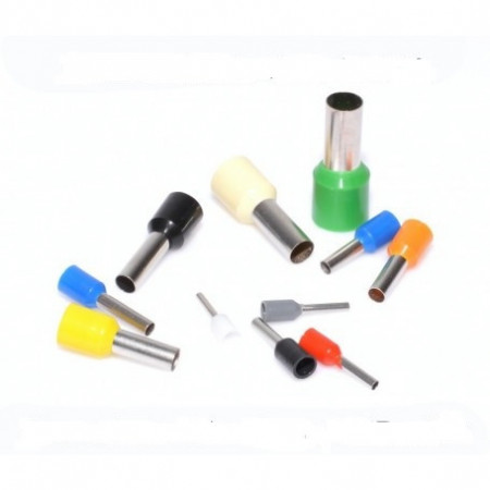 Pin terminal de cablu 2.5x10mm albastru , 100Buc/Set