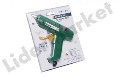 Pistol de lipit cu silicon glue gun Akko Star 60W