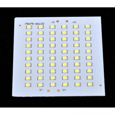 Placa cu Leduri SMD 75 x 75 x 60 Buc 12V / Putere 30W