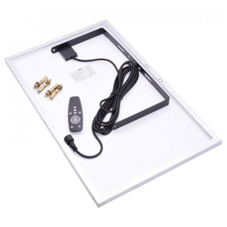 Proiector LED 300W cu panou solar si telecomanda - Img 2