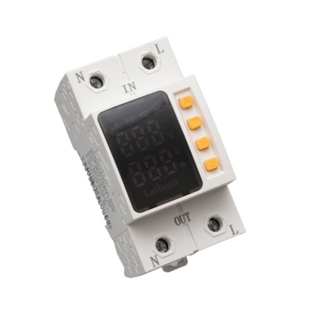 Releu Electronic de Protectie reglabil 1-63A la supratensiune, subtensiune si supracurent - Img 5
