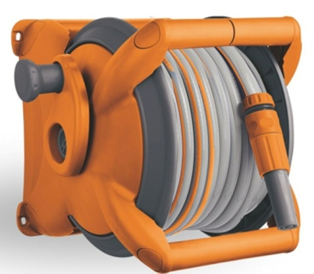 Rola, tambur pentru furtun gradina 1/2" max. 20m - Img 2