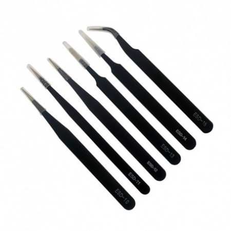Set 6 pensete fine antistatic ESD - Img 2