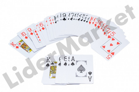 Set carti de joc Poker Club - rosu