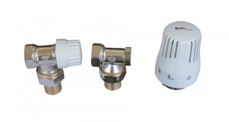 Set termostatic pentru radiator 1/2"