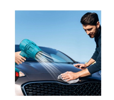 Suflanta aer cu 2 acumulatori 48V pentru praf, apa, zapada, volum de aer 555 metri cubi pe minut, protectie la supraincalzire - Img 4