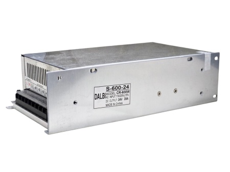 Sursa de alimentare metalica 220V-24V/600W-25A - RECONDITIONATA - Img 2