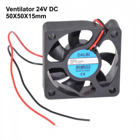 Ventilator 24V 50 x 50 x 15 mm - Img 2