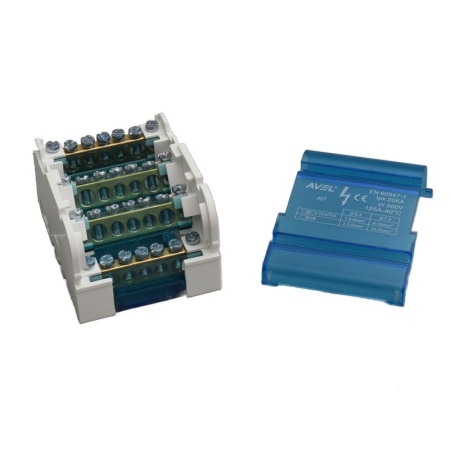 Bloc de Distributie Electric 407 - 125A / 500V 1,5-16mm / 2,5-25mm - Img 4