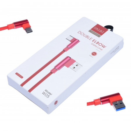 Cablu de date USB la 90˚ cu USB tip C, iPhone sau Micro USB - Img 3