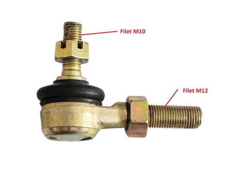 Capete de bara ATV 110/200 filet M10-M12 set 2 buc - Img 2
