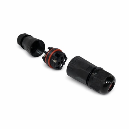 Conector Electric Etans M20 IP68, 2 Pini Waterproof pentru Sisteme Solare si Led (set 10buc) - Img 3