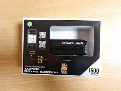 Far inteligent Lezyne Super Drive 1600XXL, 9 moduri, memorie smart connect, negru - Img 4