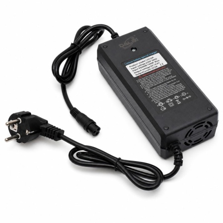 Incarcator LiFePO4 12V 10A 14.6V cu mufa aviator GX16-3 - Img 2