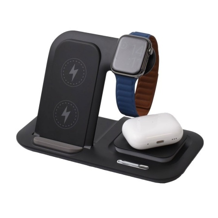 Incarcator Magnetic Wireless 5 in 1 cu Lumina LHT-058 - Img 2