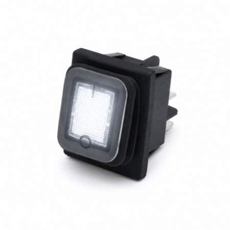 Intrerupator IRS KCD4 16A 250V cu Membrana Cauciuc si LED Alb sau Albastru - Img 2