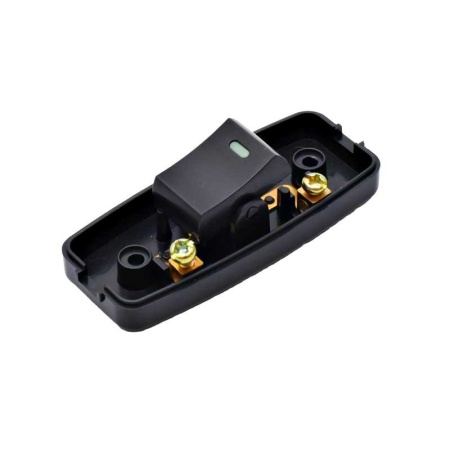 Intrerupator pe fir 10A / 250V negru - Img 3