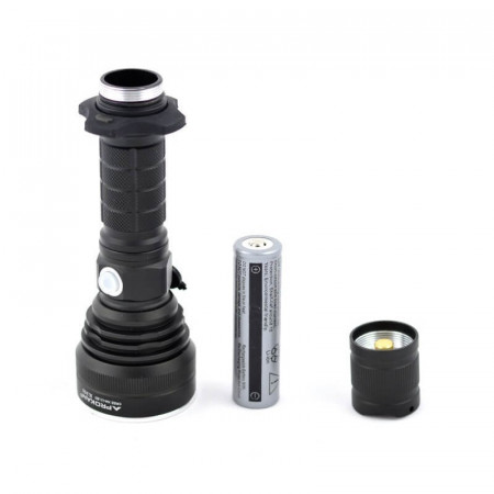 LANTERNA DE MANA CU LED CREE XM-L2 + ACUMULATOR 3,7V LI-ION 10W / XML2-305
