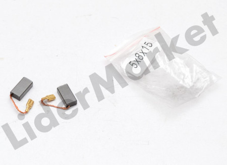 Perii colectoare carbuni motor 5 x 8 x 15 10 buc/set - Img 2