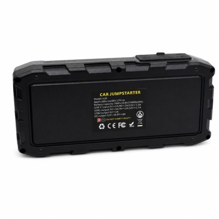 Robot Pornire Auto 12V 74000mWh 5000mAh Power Bank Lanterna A18 - Img 2