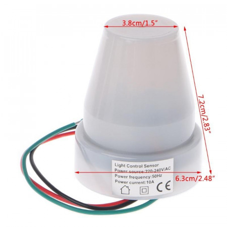 Senzor crepuscular lumina 24V / AS-20 - Img 3