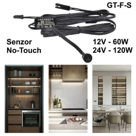 Senzor No-Touch 10mm pentru mobila 12V-60W / 24V-100W / GT-F-S - Img 7