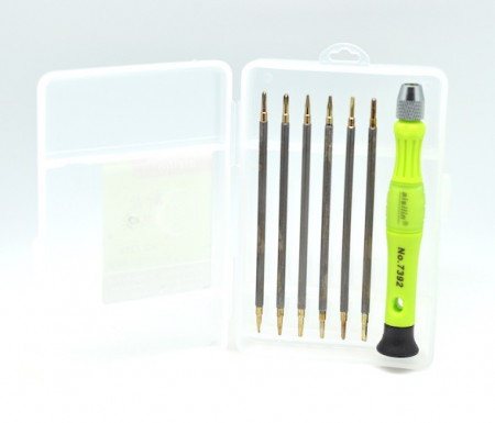 Set Trusa Surubelnite Precizie Depanare NO-7392-12 - Img 3
