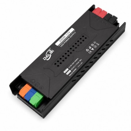 Sursa Alimentare LED 12V 200W 16.6A Slim cu Conectare Rapida Push-In, Carcasa Aluminiu - Img 5