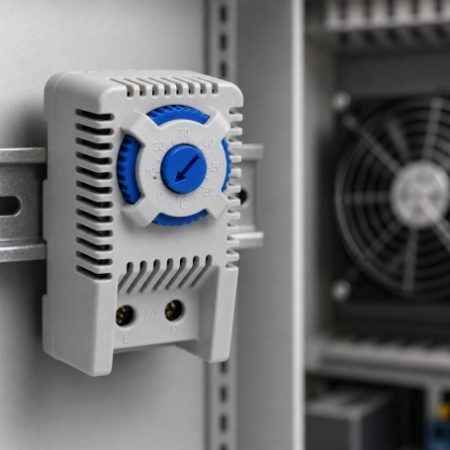 Termostat Tablou Electric NO 0-60°C pentru Ventilatie si racirea componentelor electrice pe Sina DIN - Img 3