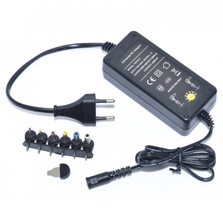 Alimentator stabilizat 220V, tensiune reglabila 5V-15V DC 3000mA / 36W