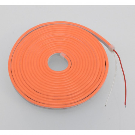 Banda LED 12V flexibil tip neon, alb, mov sau portocaliu