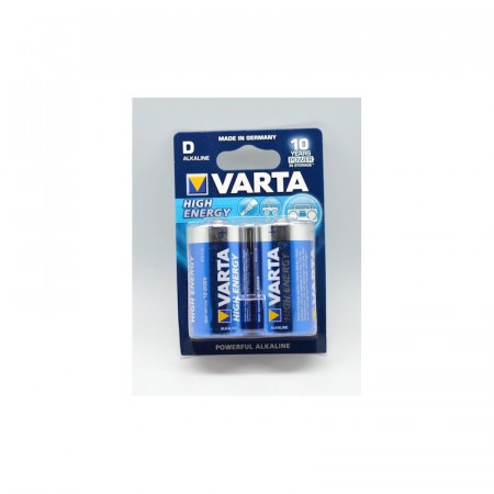 Baterie Alkalina Varta High-Energy R20 D , 2buc/set