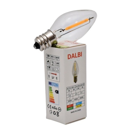 Bec de Veioza cu Led 1W / E12 - Img 2