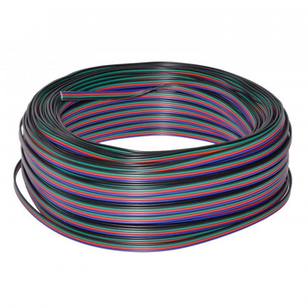 Cablu alimentare RGB 4 fire , 50m / rol