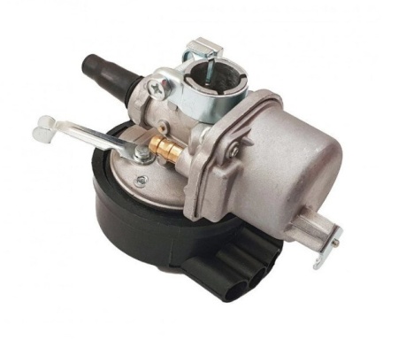 Carburator bicicleta cu motor 2 timpi 16mm cu filtru negru - Img 3
