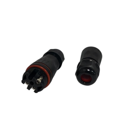 Conector Electric Etans M20 IP68, 3 Pini Waterproof pentru Sisteme Solare si Led (Set 10buc) - Img 4